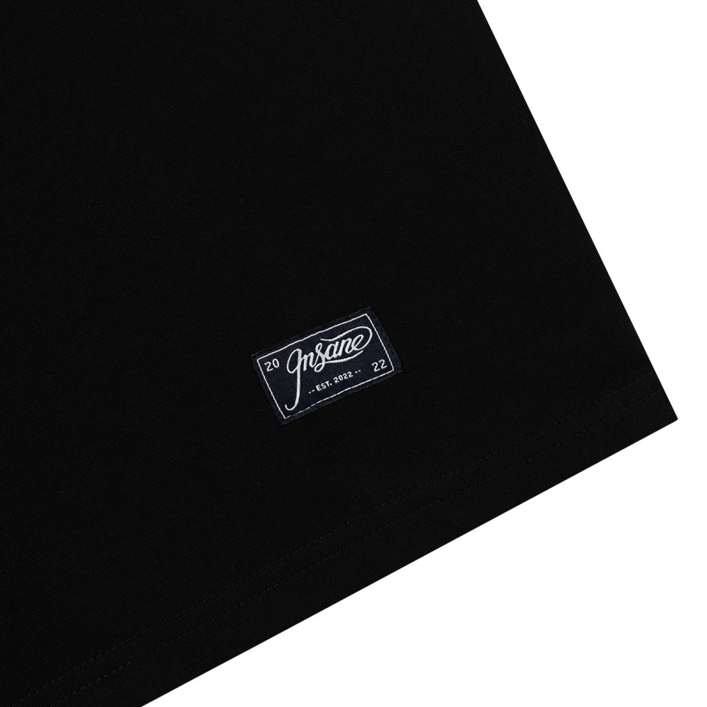 인세인개러지 그래픽 브이넥 티셔츠 - 블랙(INSANE GARAGE Graphic V-Neck T-Shirt_Black) - 5
