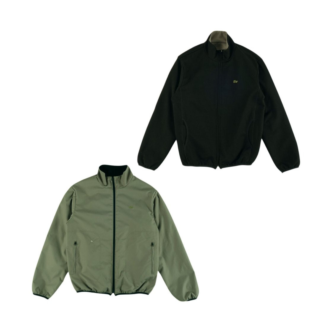 이알티알 리버시블 트랙 자켓 카키(ERTR Reversible Track Jacket Khaki) - 3