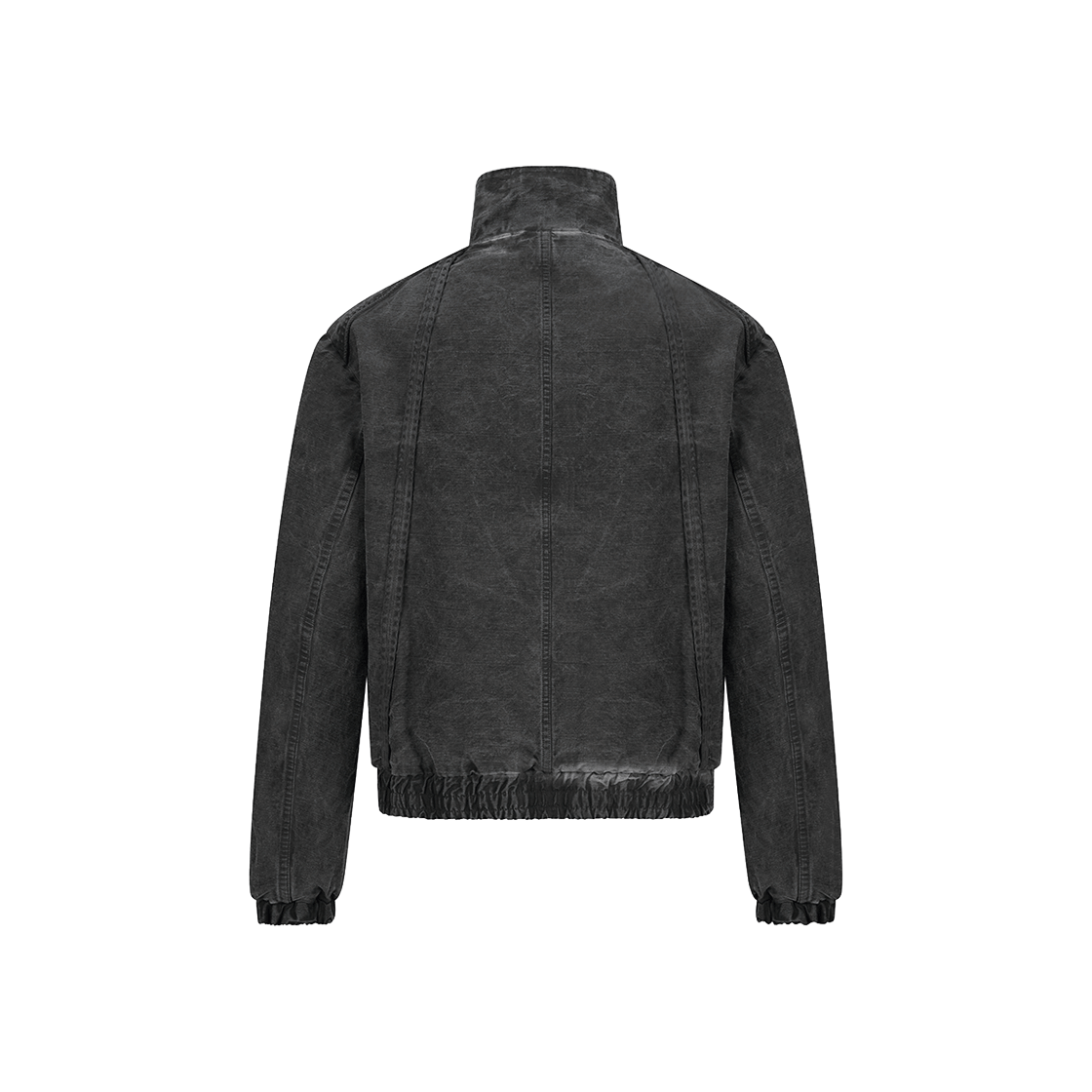 엔드릭스 엣지 바운드 다이드 하이넥 자켓 블랙(EDLIX Edge-Bound Dyed High-Neck Jacket Black) - 2