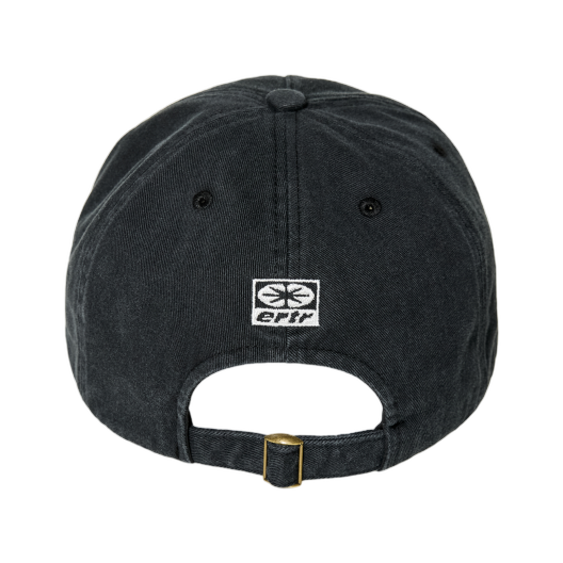 이알티알 E 로고 캡 블랙(ERTR E Logo Cap Black) - 2