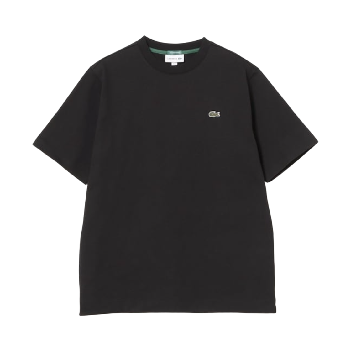 빔즈 x 라코스테 로고 티셔츠 느와르(Beams x Lacoste Logo T-Shirt Noir)