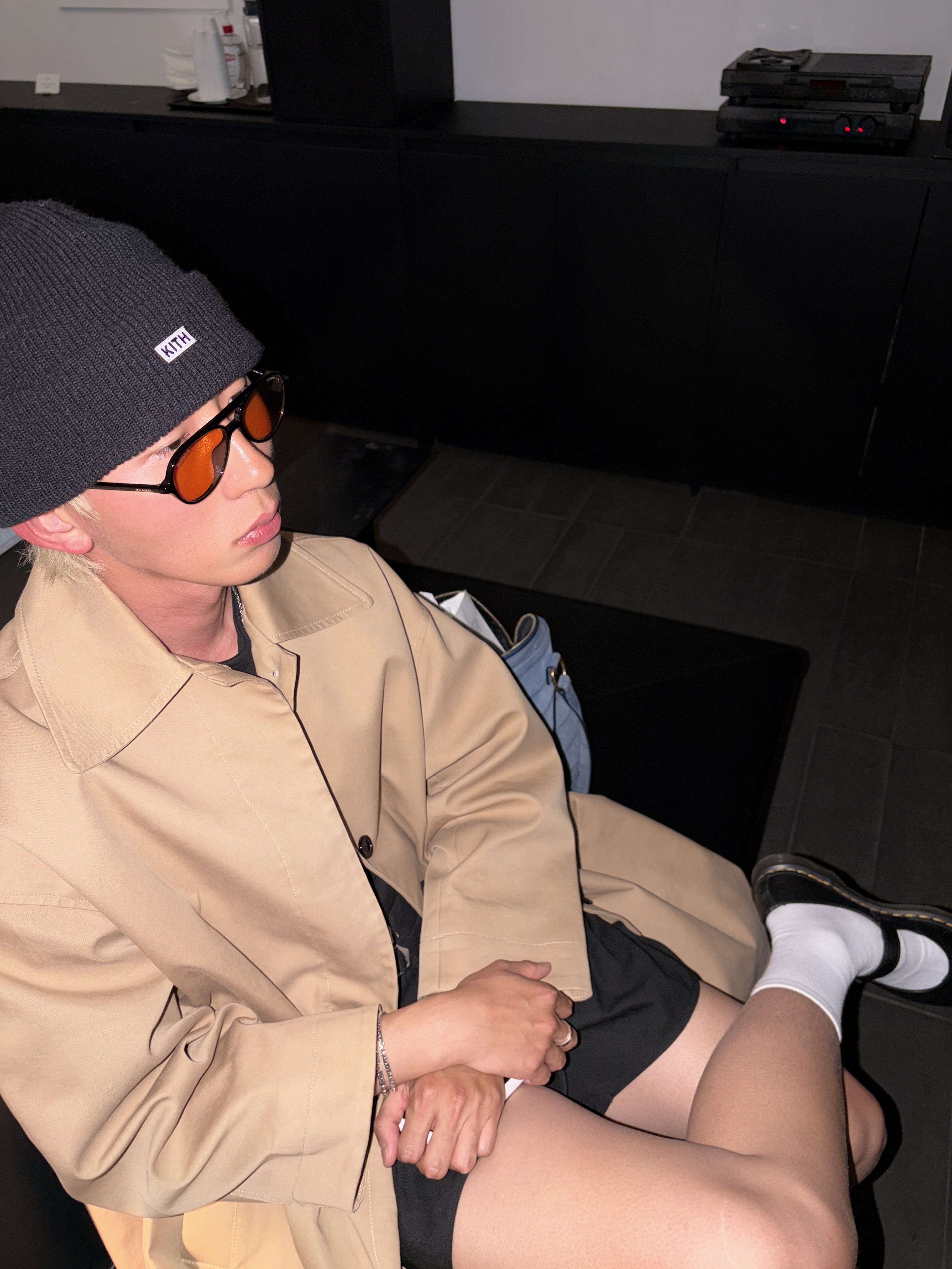 Kith Classic Beanie Extent 착용 스타일 - 2