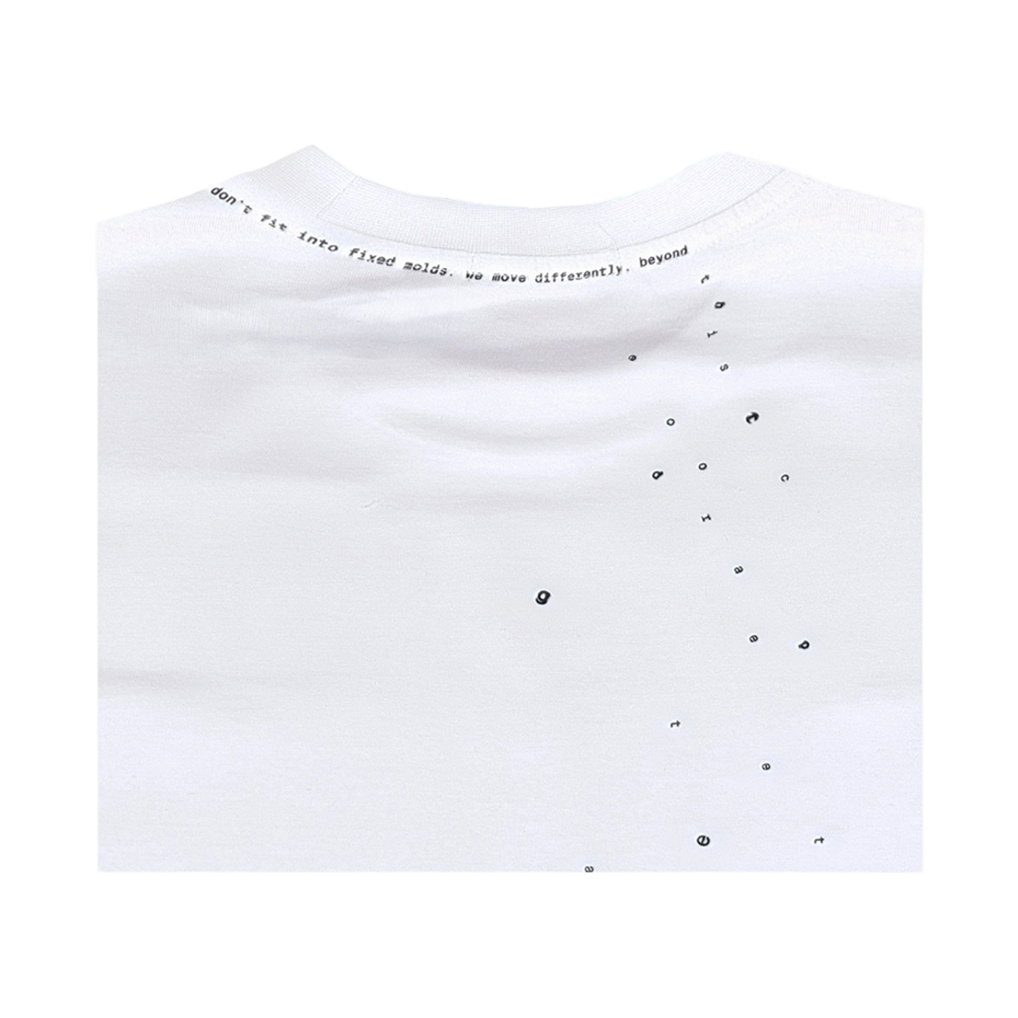 닷지툴 백 타이포 티셔츠 화이트(dadgetool Back Typo T-Shirt White) - 4