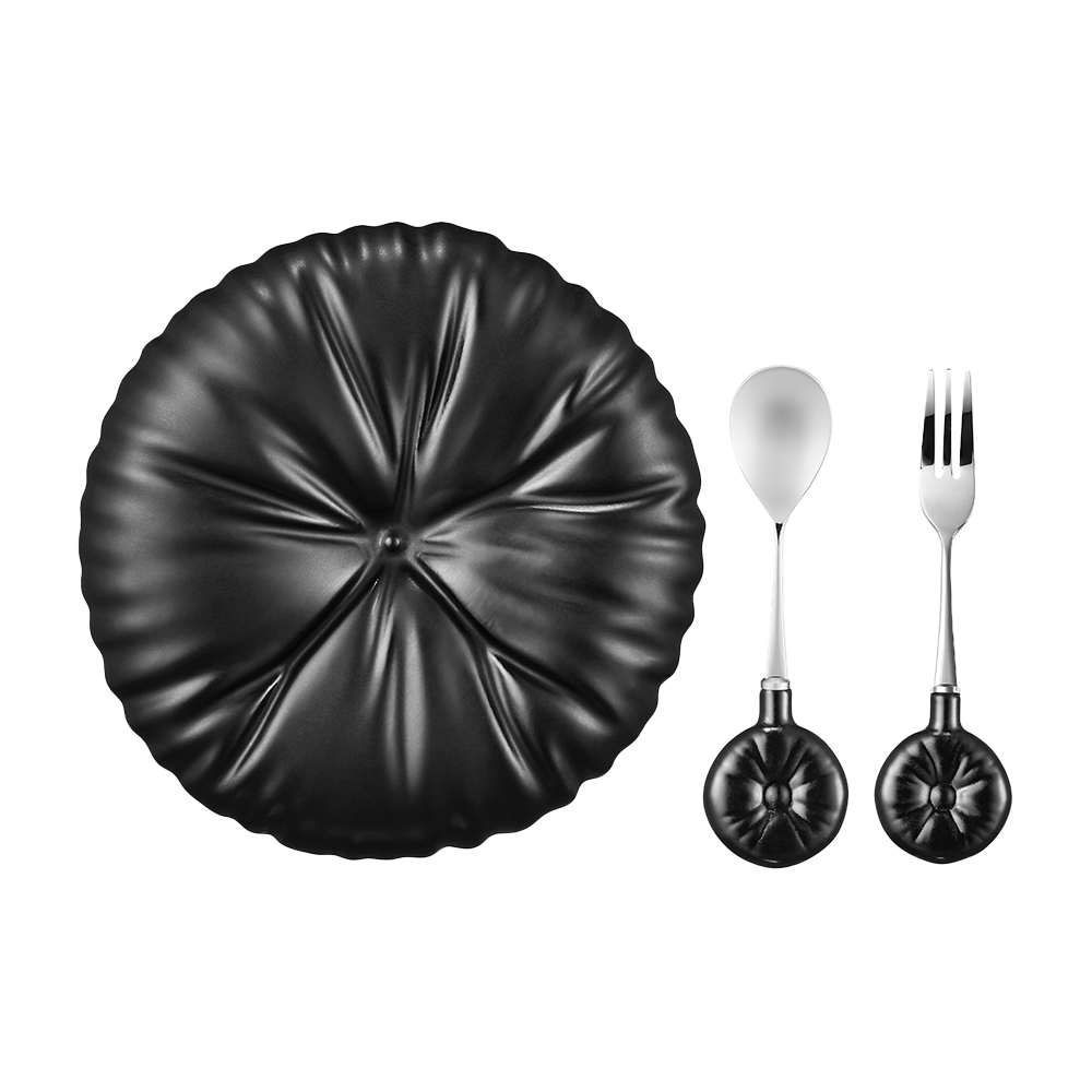 리이제 미니 쿠션 세트 매트 블랙(LEEJAE Mini Cushion Set Matte Black)