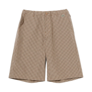 Beams x Lacoste Special Order Check Shorts Pecan