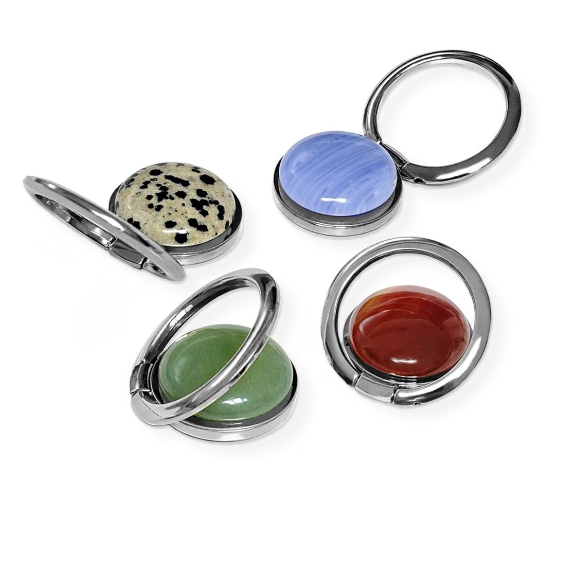 비레이지 스튜디오 돌톡링 (4가지 타입의 원석)(BELAZY STUDIO Stone Tok Ring (4 Color))