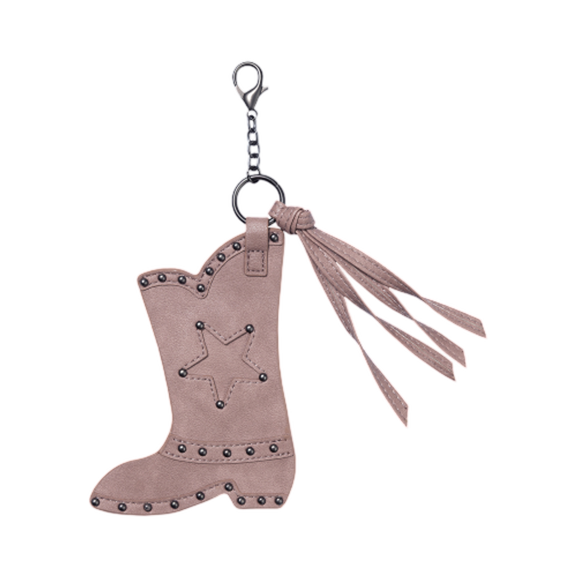 팬시 클럽 웨스턴 부츠 키링 베이비 핑크(Fancy Club Western Boots Keyring Baby Pink)
