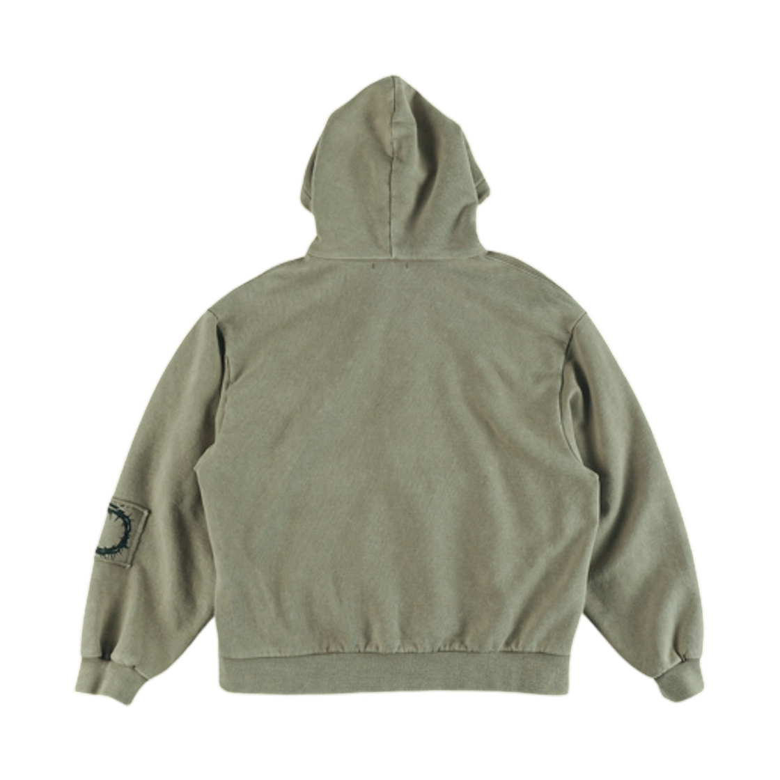 (W) 이알티알 원더링 후드 집업 카키((W) ERTR Wondering Hoodie Zip Up Khaki) - 2