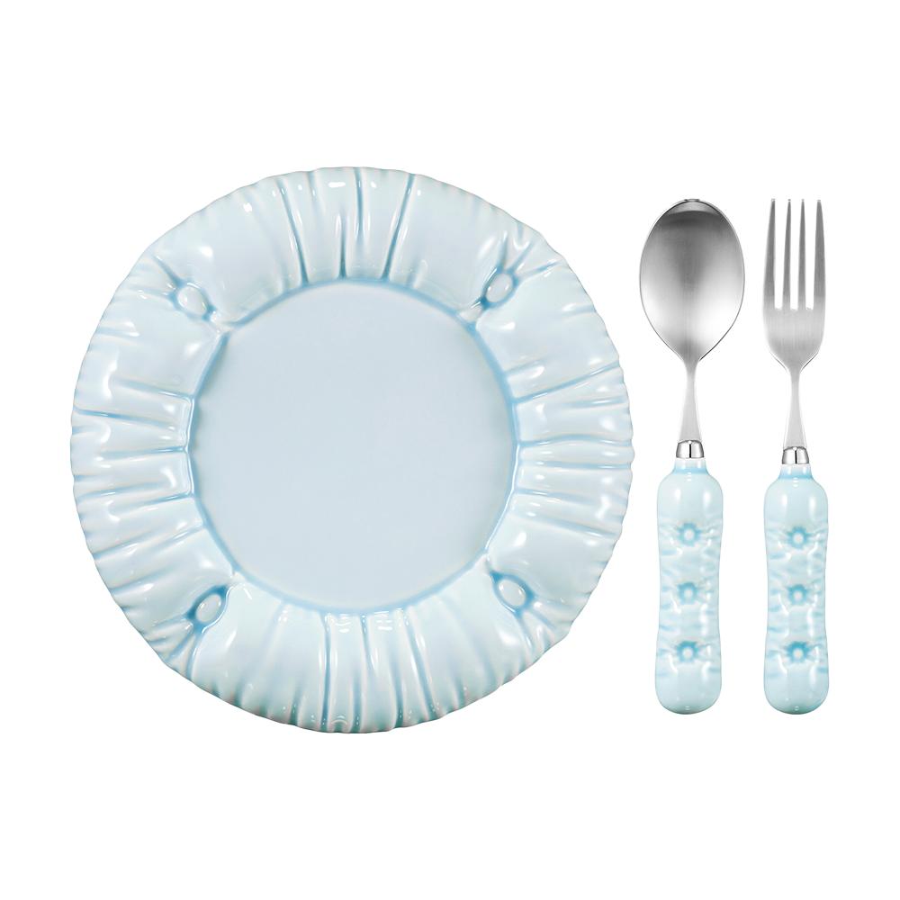 리이제 쿠션 브런치 세트 베이비 블루(LEEJAE Cushion Brunch Set Baby Blue)