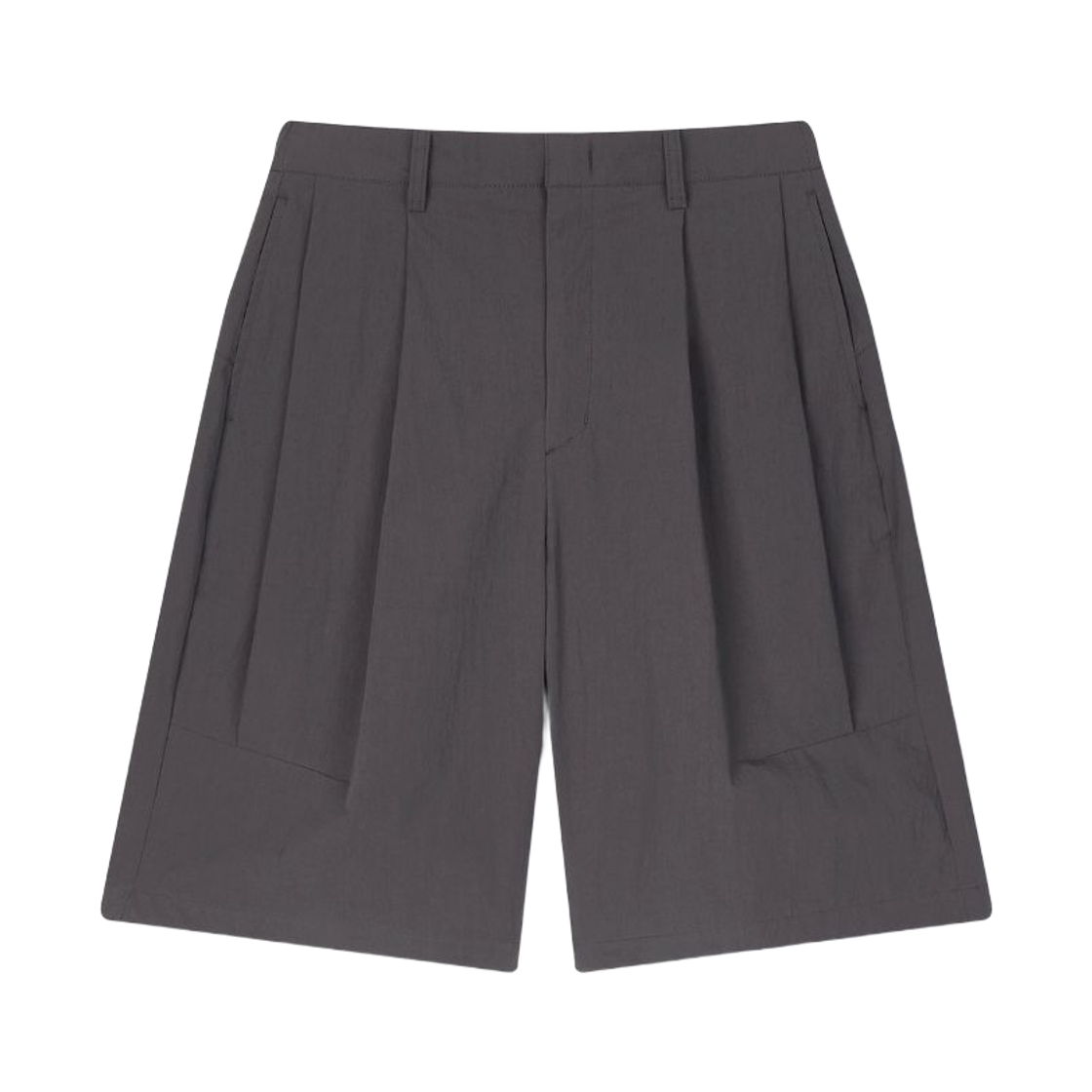 노운 리파인드 나일론 버뮤다 팬츠 차콜(noun Refined Nylon Bermuda Pants Charcoal)