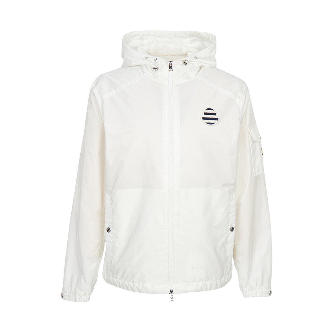 L1-091-1A00168-539ZD-041 Moncler Mornay Windbreaker White - 26SS