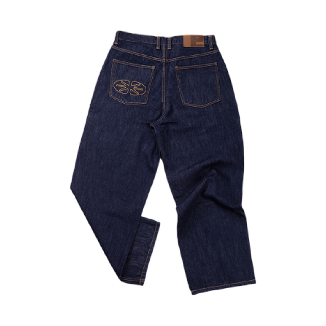 이알티알 에센셜 릴렉스드 로우 데님 팬츠 인디고(ERTR Essential Relaxed Raw Denim Pants Indigo) - 1