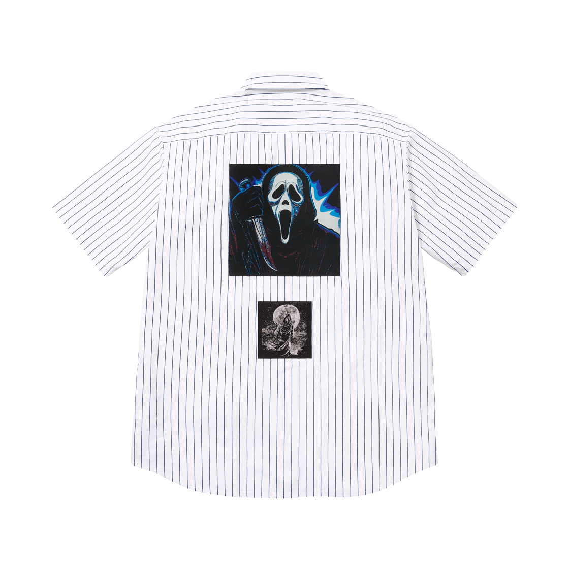 슈프림 고스트페이스 숏슬리브 워크 셔츠 스트라이프 - 26SS(Supreme Ghostface S/S Work Shirt Stripe - 26SS) - 1