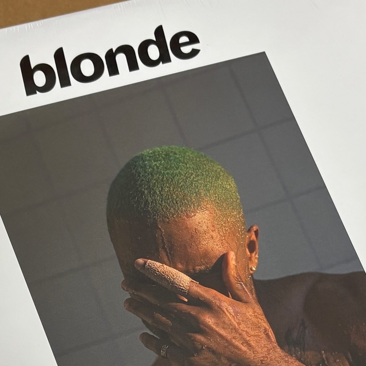 Frank Ocean Blonde Black (2LP) 착용 스타일