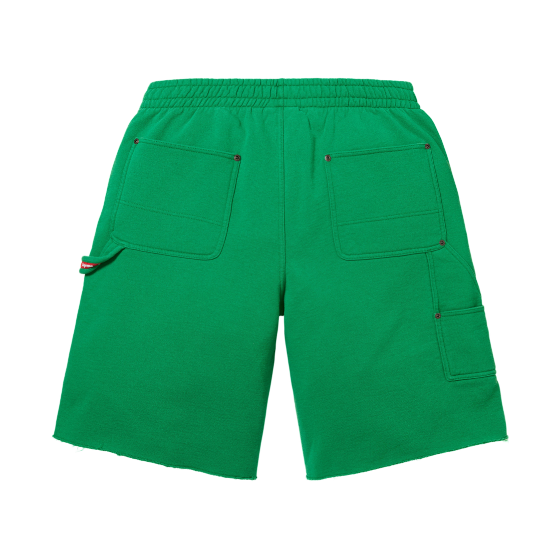 슈프림 더블 니 페인터 스웨트쇼츠 그린 - 26SS(Supreme Double Knee Painter Sweatshort Green - 26SS) - 2