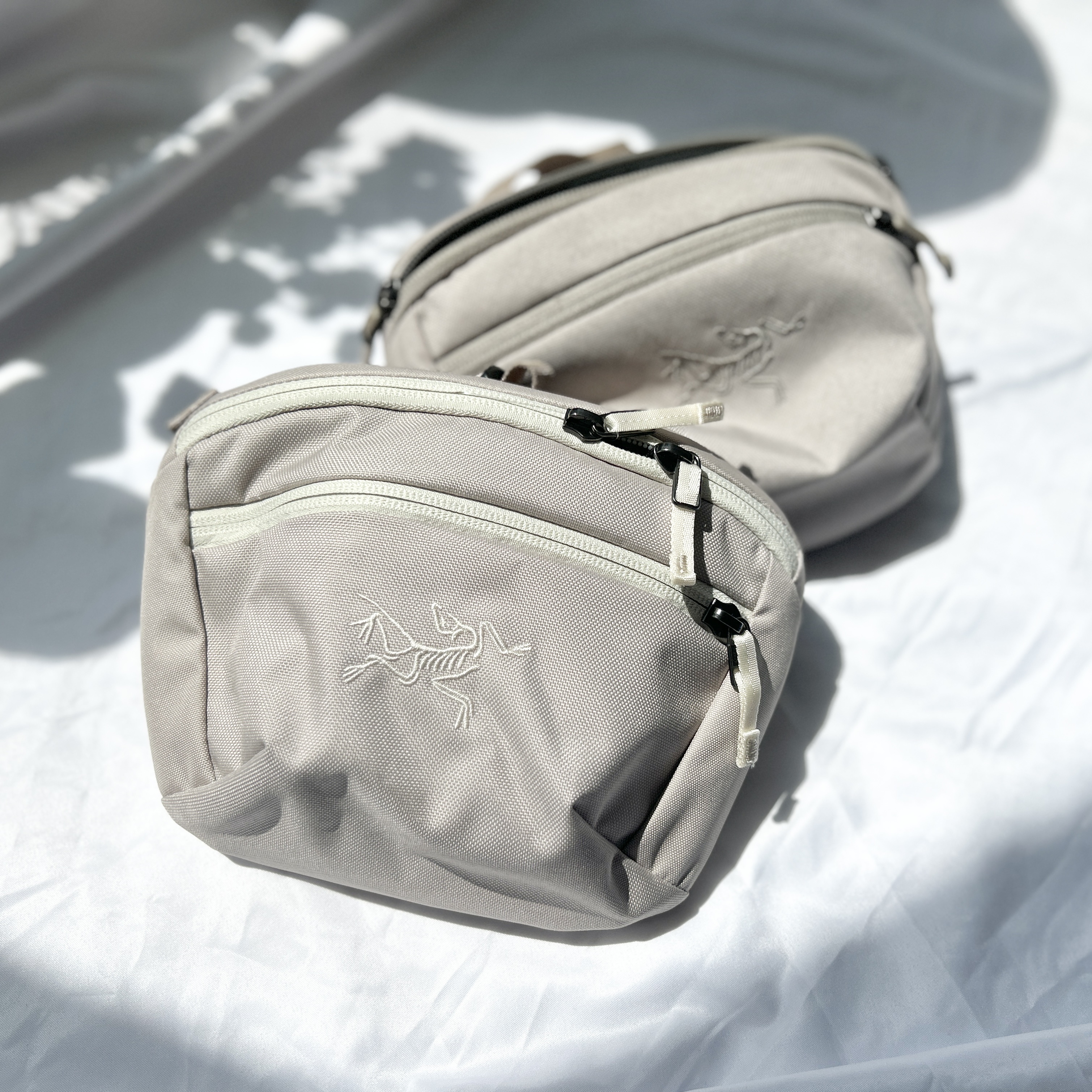 Arc'teryx Mantis 1 Waistpack Rune Sea Salt, Arc'teryx Mantis 1 Waistpack Rune 착용 스타일