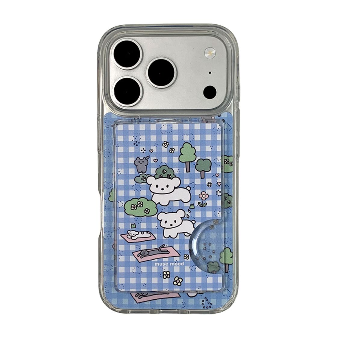 뮤즈무드 요가 도그 맥세이프 카드 슬롯(Musemood Yoga Dog MagSafe Card Slot) - 2