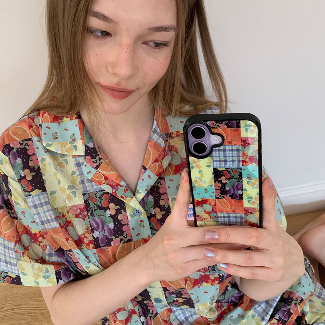 뮤즈무드 프루트 그로서리 에폭시 휴대폰 케이스(Musemood Fruit Grocery Epoxy Phone Case) - 4