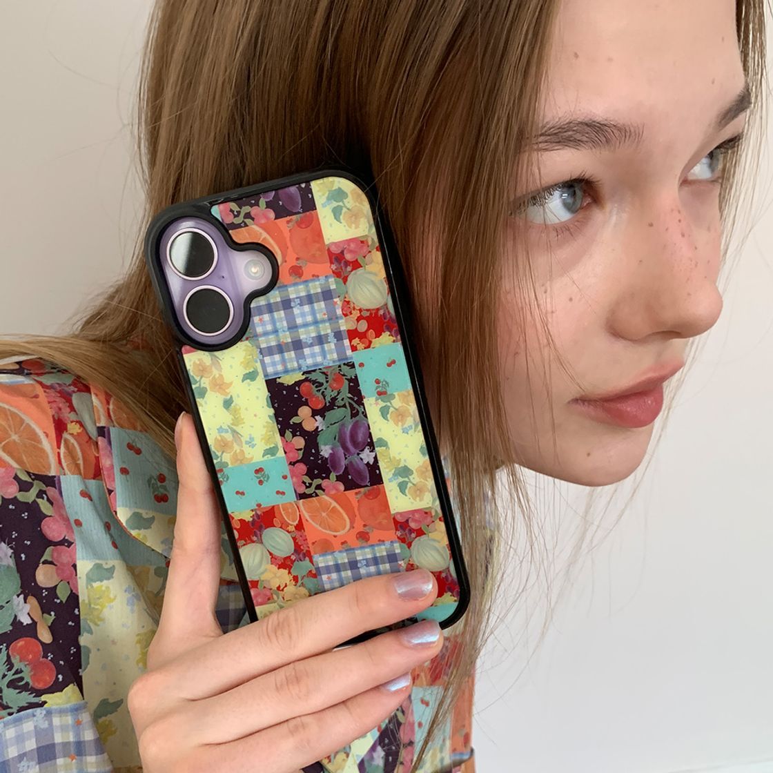 뮤즈무드 프루트 그로서리 에폭시 휴대폰 케이스(Musemood Fruit Grocery Epoxy Phone Case) - 2