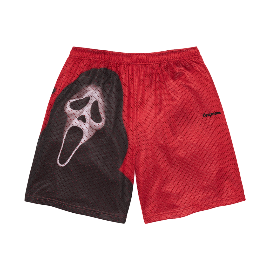 - Supreme Ghostface Mesh Short Red - 26SS