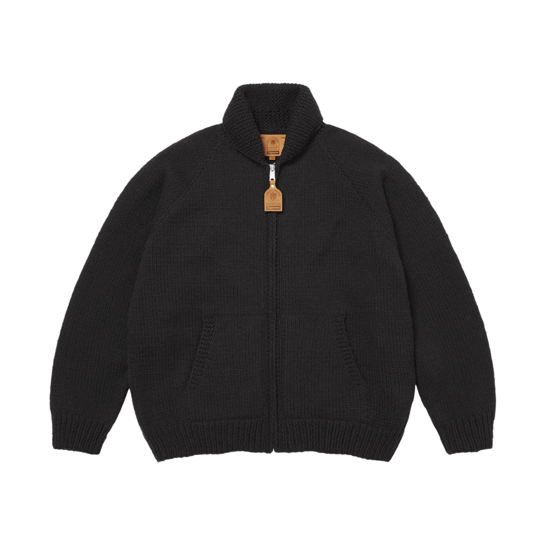 슈프림 고스트페이스 코위찬 스웨터 블랙 - 26SS(Supreme Ghostface Cowichan Sweater Black - 26SS) - 2
