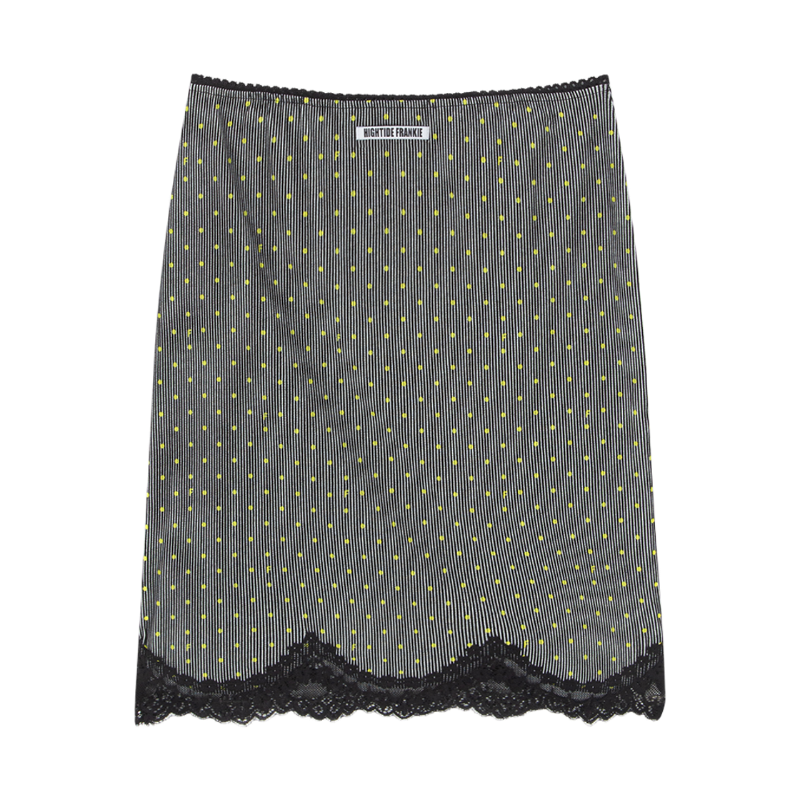 하이타이드 프랭키 레이스 리본 미디 스커트 그레이(Hightide Frankie Lace Ribbon Midi Skirt Gray) - 2