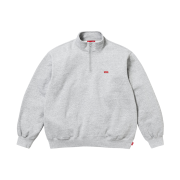 Supreme Small Box Half Zip Pullover Heather Grey - 26SS