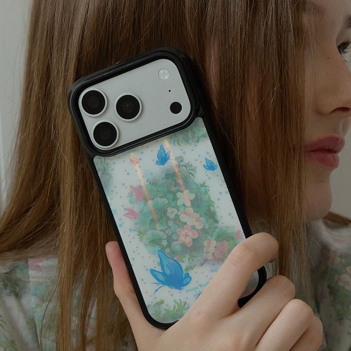 뮤즈무드 스타 버터플라이 에폭시 휴대폰 케이스(Musemood Star Butterfly Epoxy Phone Case) - 5