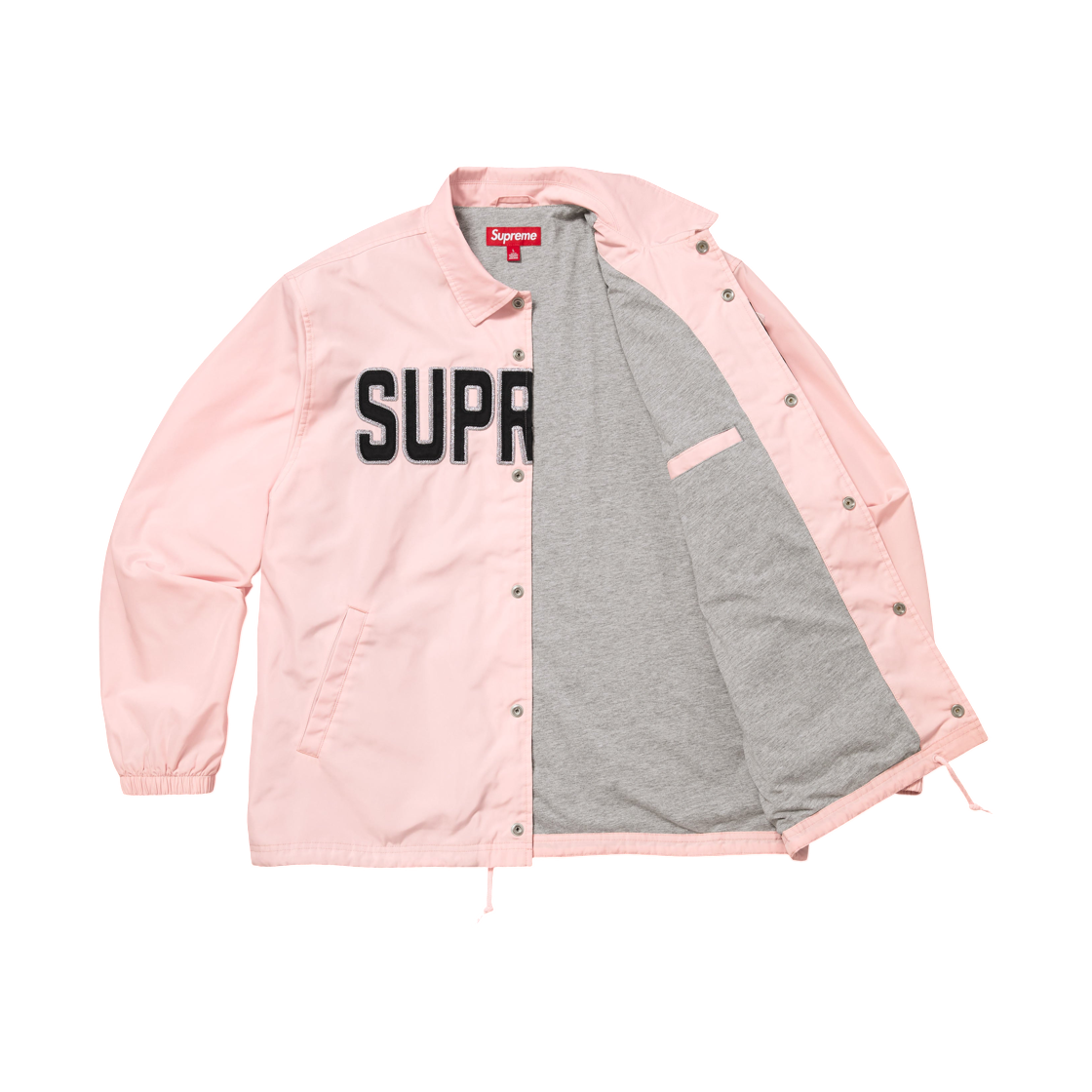 슈프림 스펠아웃 코치 자켓 핑크 - 26SS(Supreme Spellout Coaches Jacket Pink - 26SS) - 3