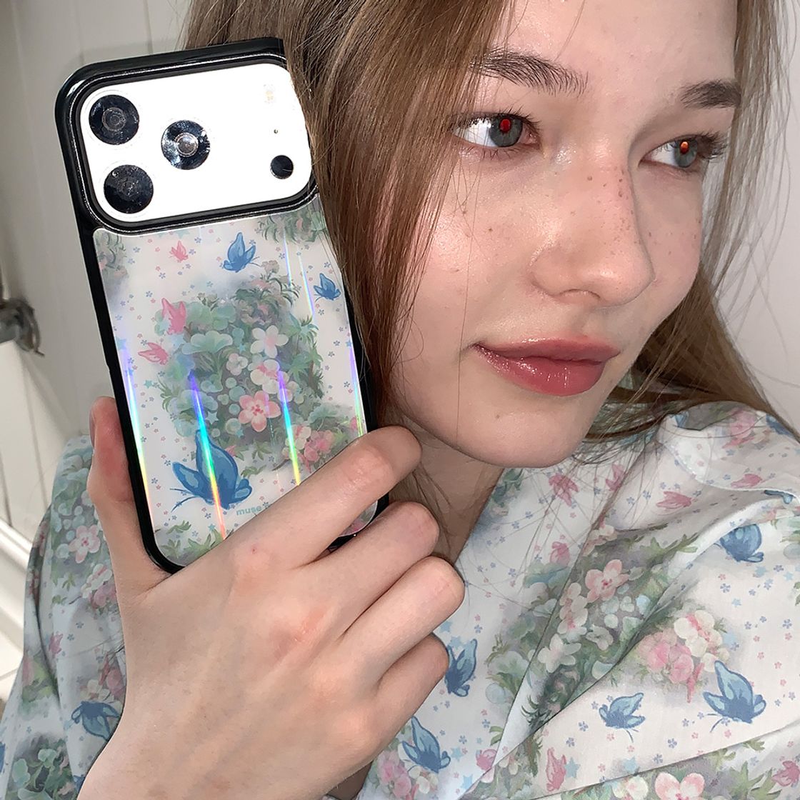 뮤즈무드 스타 버터플라이 에폭시 휴대폰 케이스(Musemood Star Butterfly Epoxy Phone Case) - 2