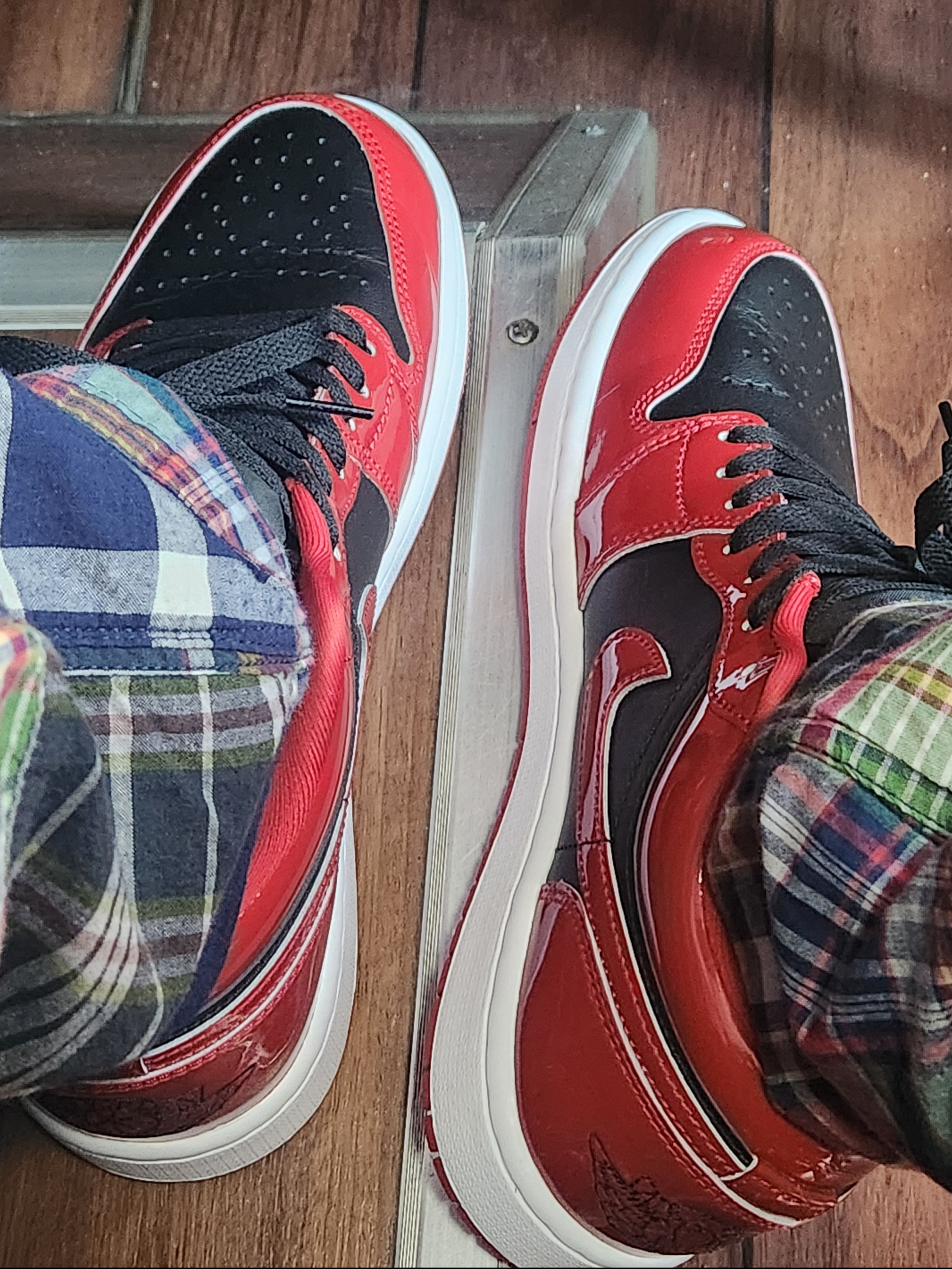 Jordan 1 Low SE Black White 착용 스타일