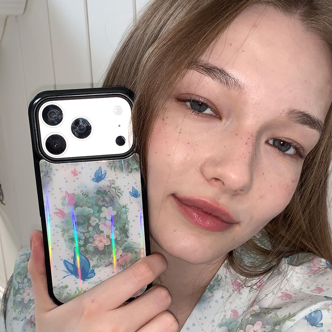 뮤즈무드 스타 버터플라이 에폭시 휴대폰 케이스(Musemood Star Butterfly Epoxy Phone Case) - 4