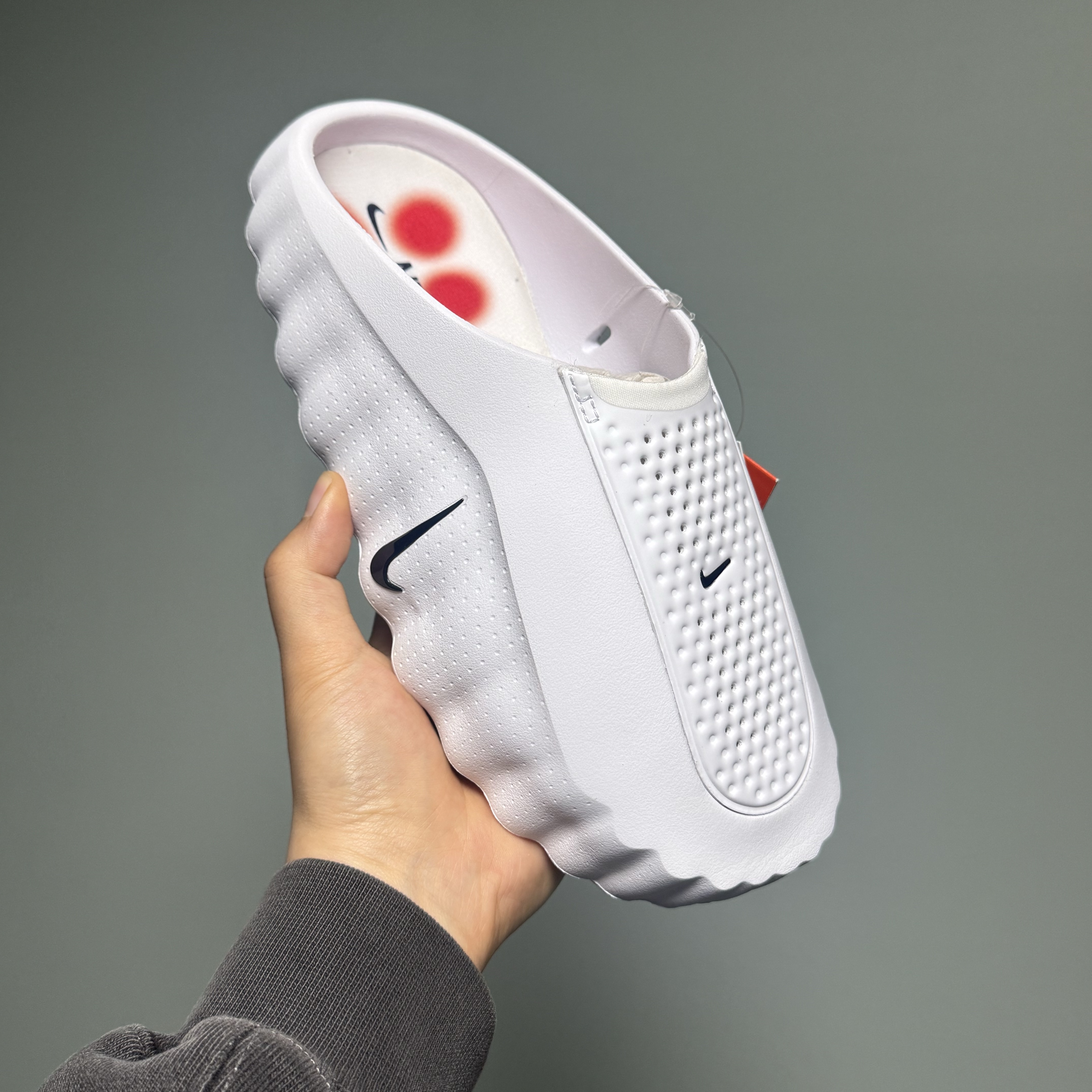Nike Mind 001 Slide White 착용 스타일 - 1