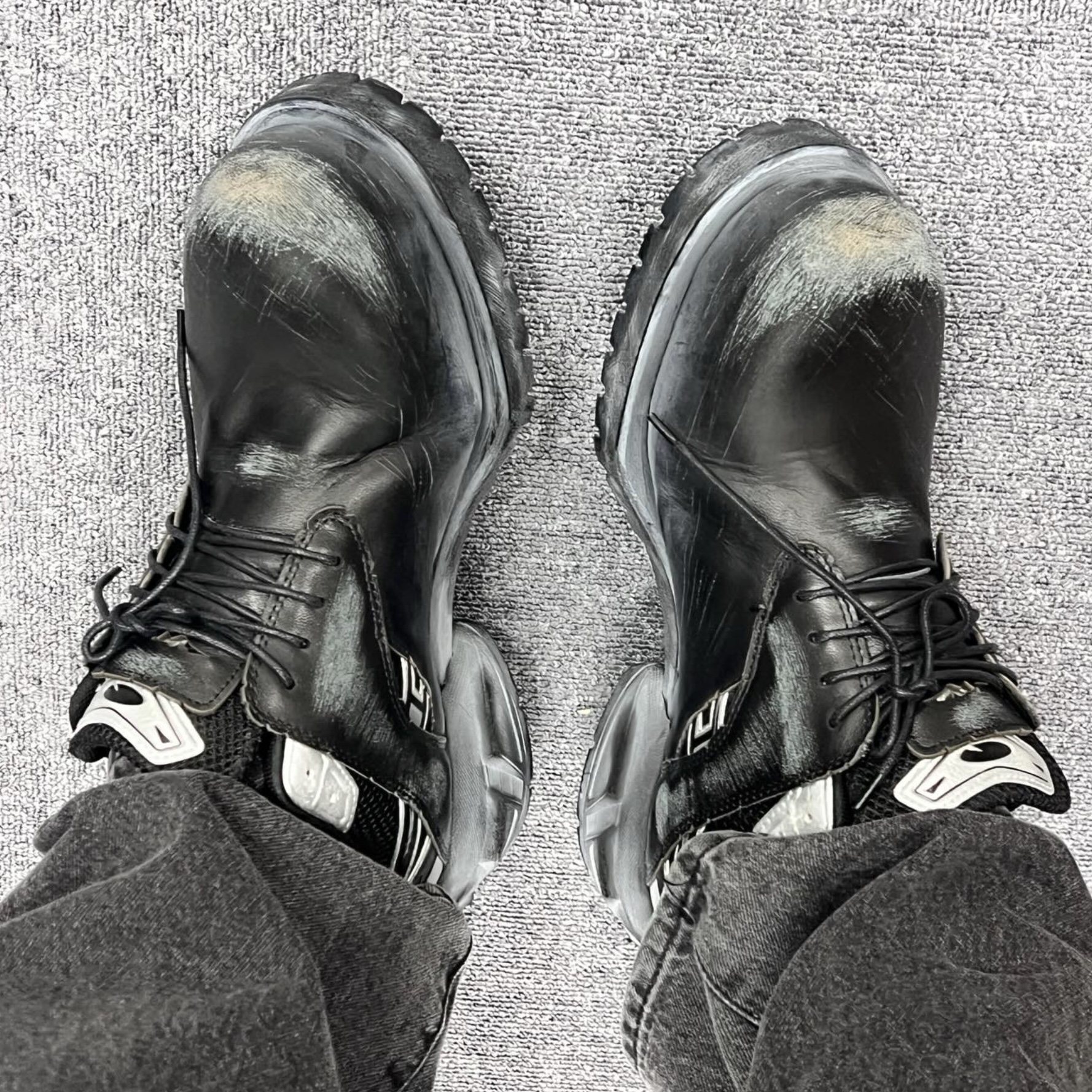 Remagine Hybrid Derby Shoes Starting Bigger Nasty 착용 스타일