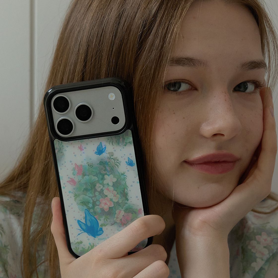 뮤즈무드 스타 버터플라이 에폭시 휴대폰 케이스(Musemood Star Butterfly Epoxy Phone Case) - 3