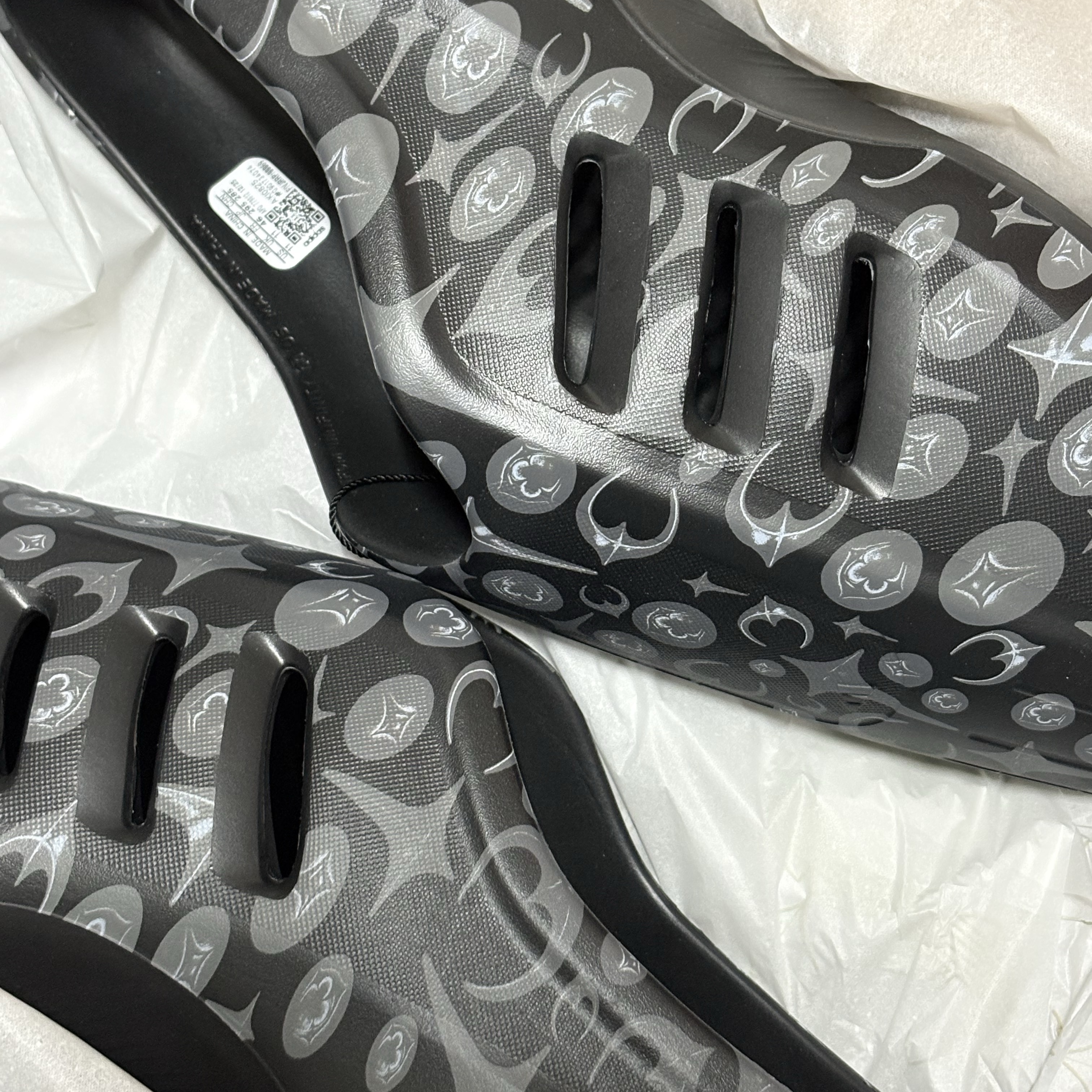 Adidas x Thug Club Adifom Iiinfinity Mule Core Black 착용 스타일