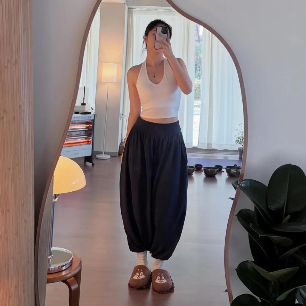DHYANI Zen Flow Pants 3colors 착용 스타일