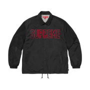 Supreme Spellout Coaches Jacket Black - 26SS