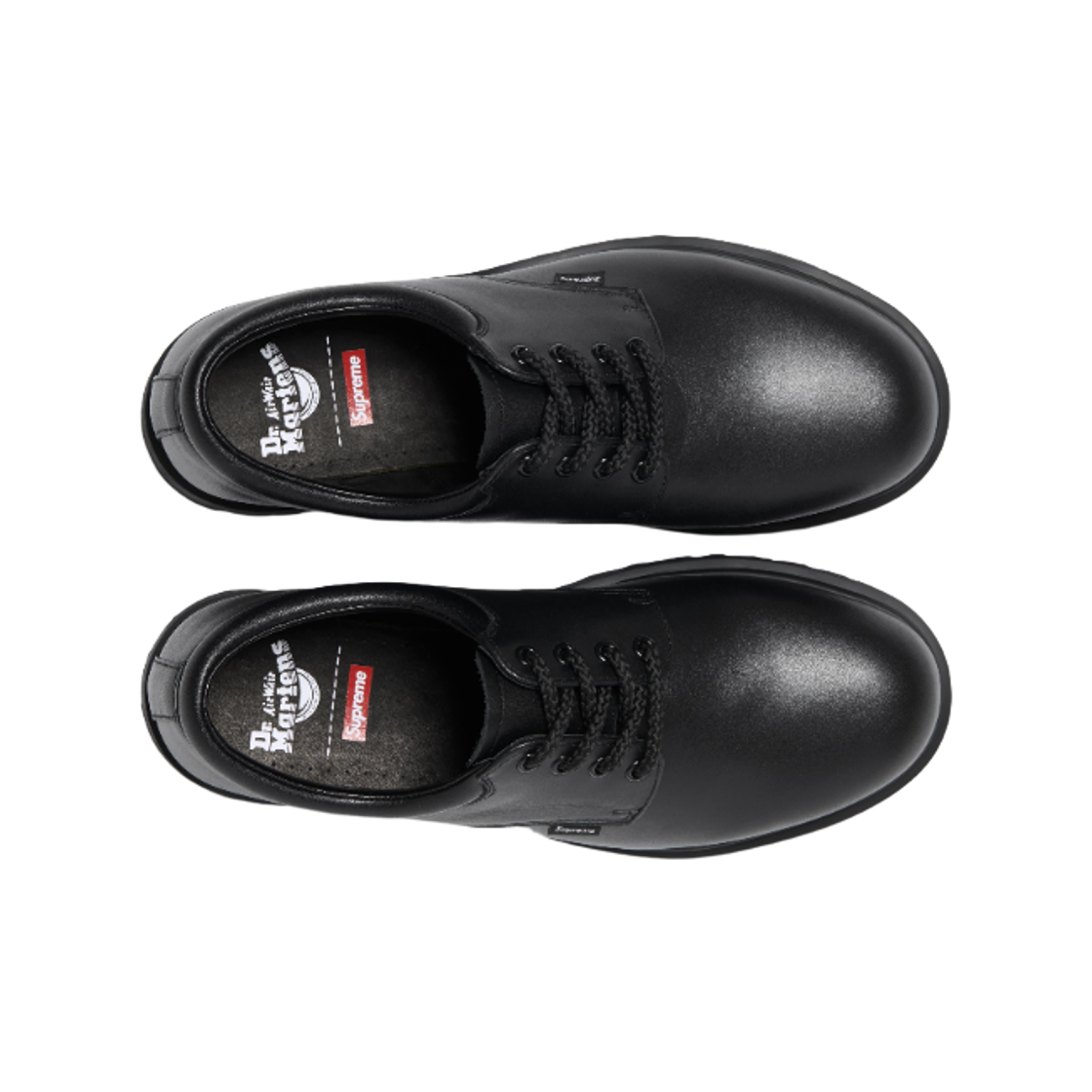 닥터 마틴 x 슈프림 포스탈 슈프림 4-아이 슈 블랙 - 26SS(Dr. Martens x Supreme Postal Supreme 4-Eye Shoe Black - 26SS) - 2