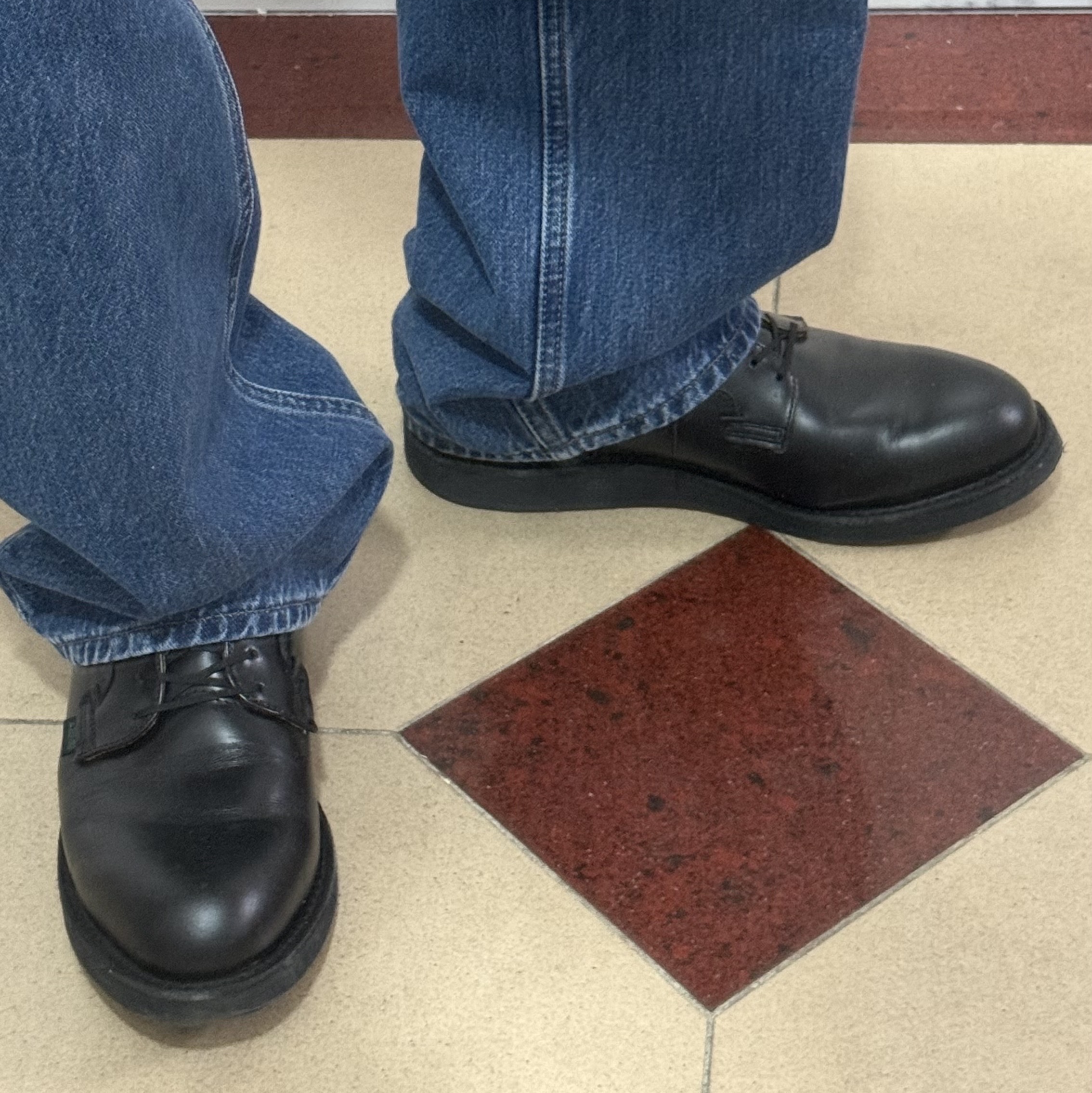 Red Wing Postman 101 Black Chaparral - D 착용 스타일 - 2