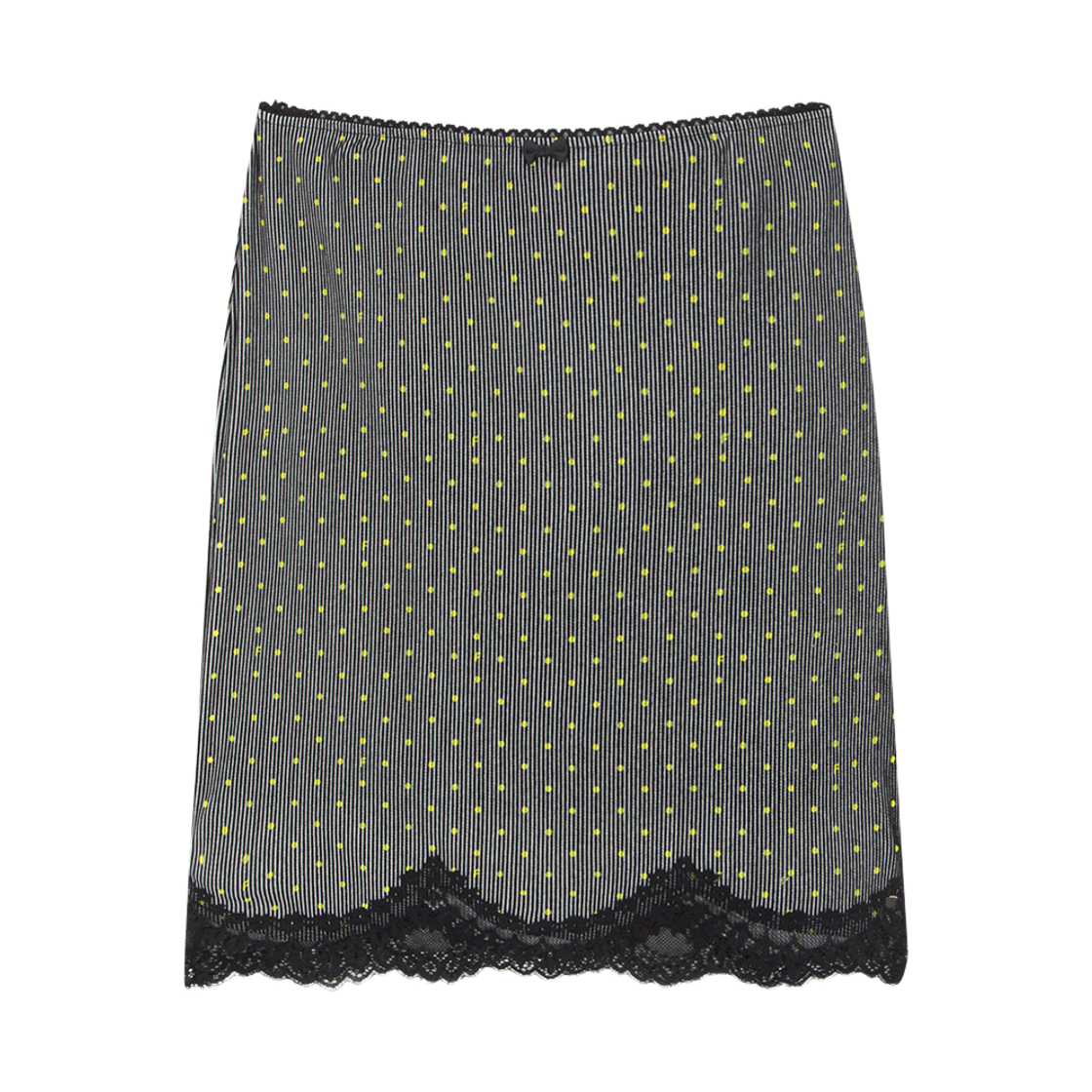 하이타이드 프랭키 레이스 리본 미디 스커트 그레이(Hightide Frankie Lace Ribbon Midi Skirt Gray) - 1