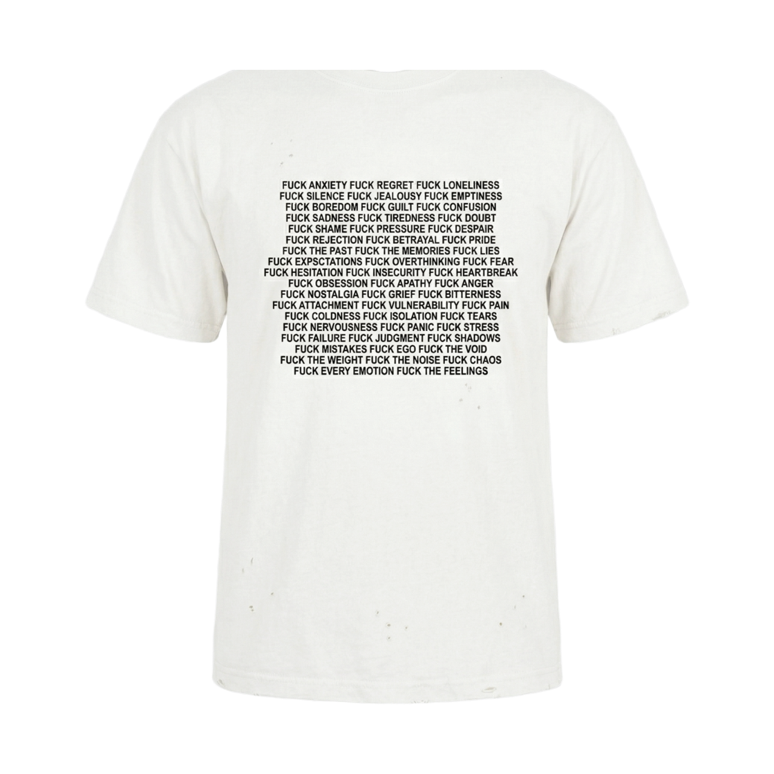 헤비레인 빈티지 아카이브 프린팅 티셔츠 크림(Heavy Rain Vintage Archive Printing T-shirt Cream) - 3