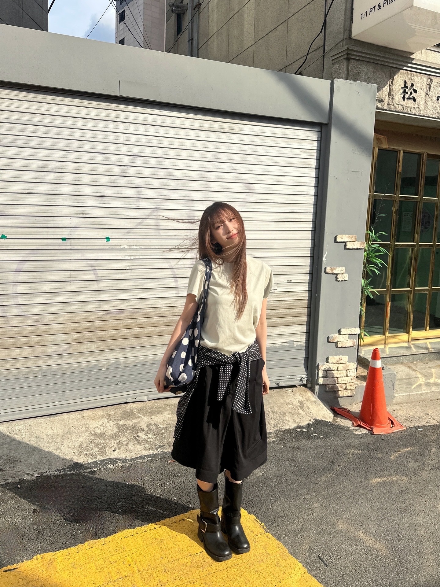 (W) Archivepke Epke Flat Deep Sleep 착용 스타일 - 1