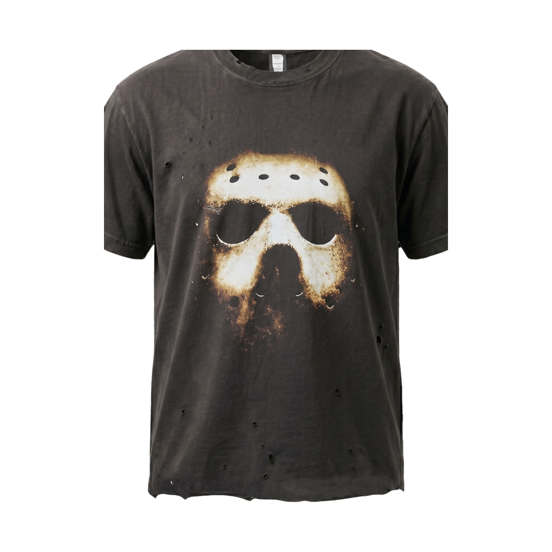 헤비레인 마스크 프린팅 티셔츠 블랙(Heavy Rain Mask Printing T-Shirt Black) - 3
