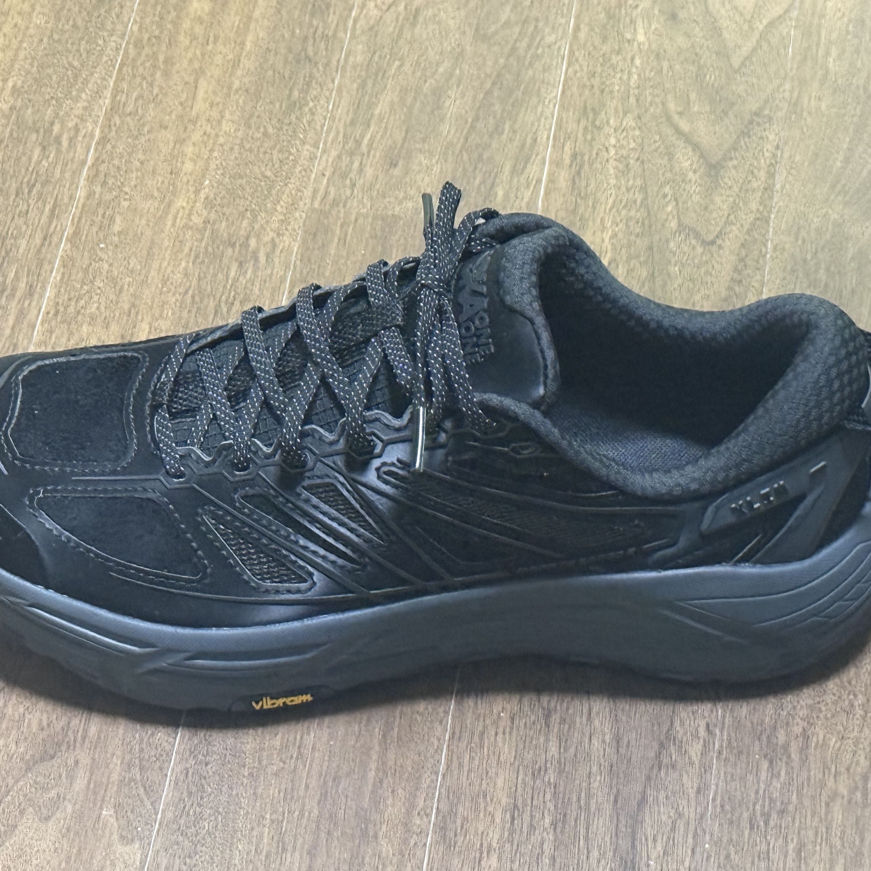 Hoka x Xlim Mafate Speed 2 TS Black Charcoal 착용 스타일 - 1