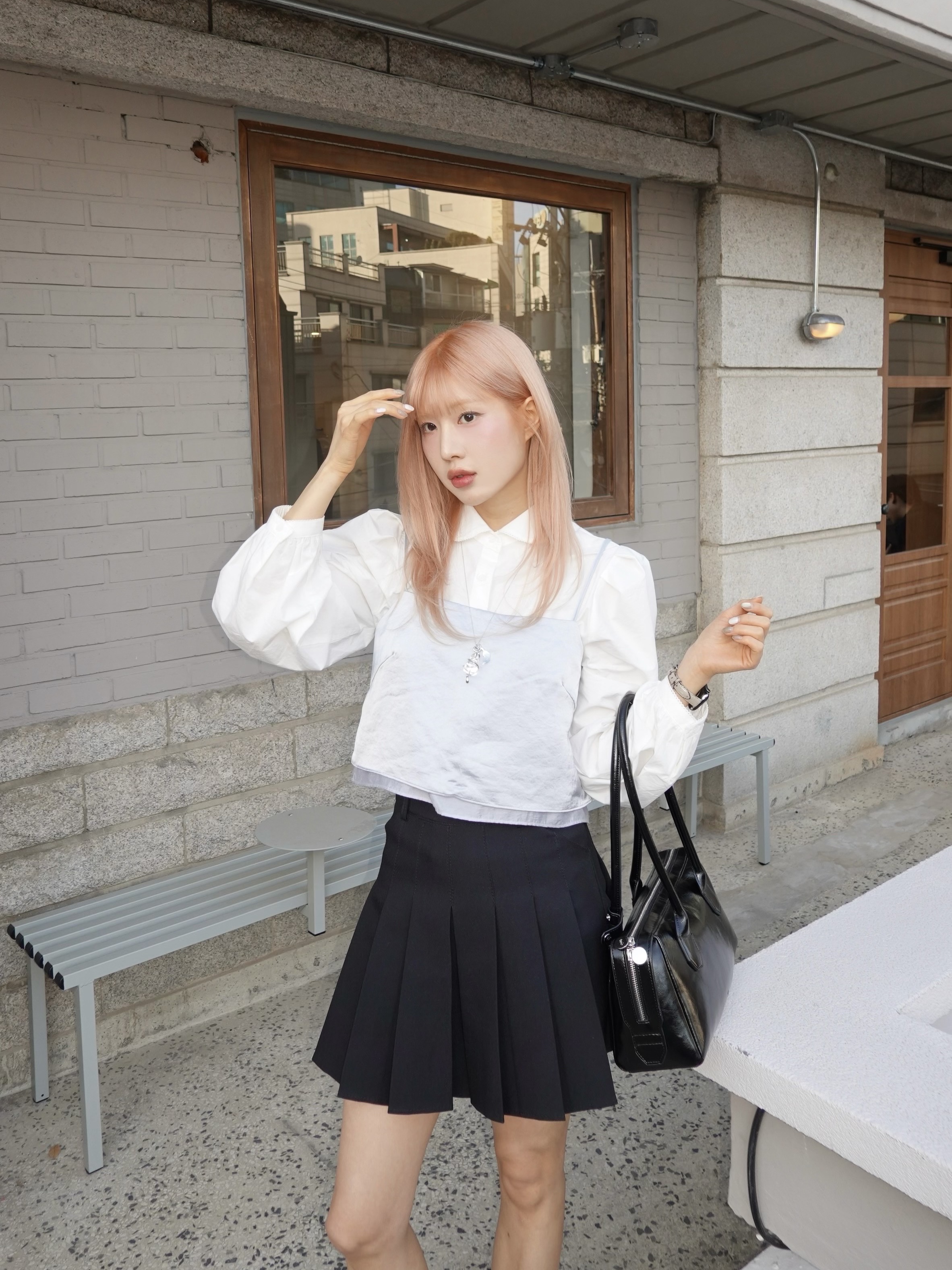 Dr. Martens 1461 Bex Black 착용 스타일 - 4