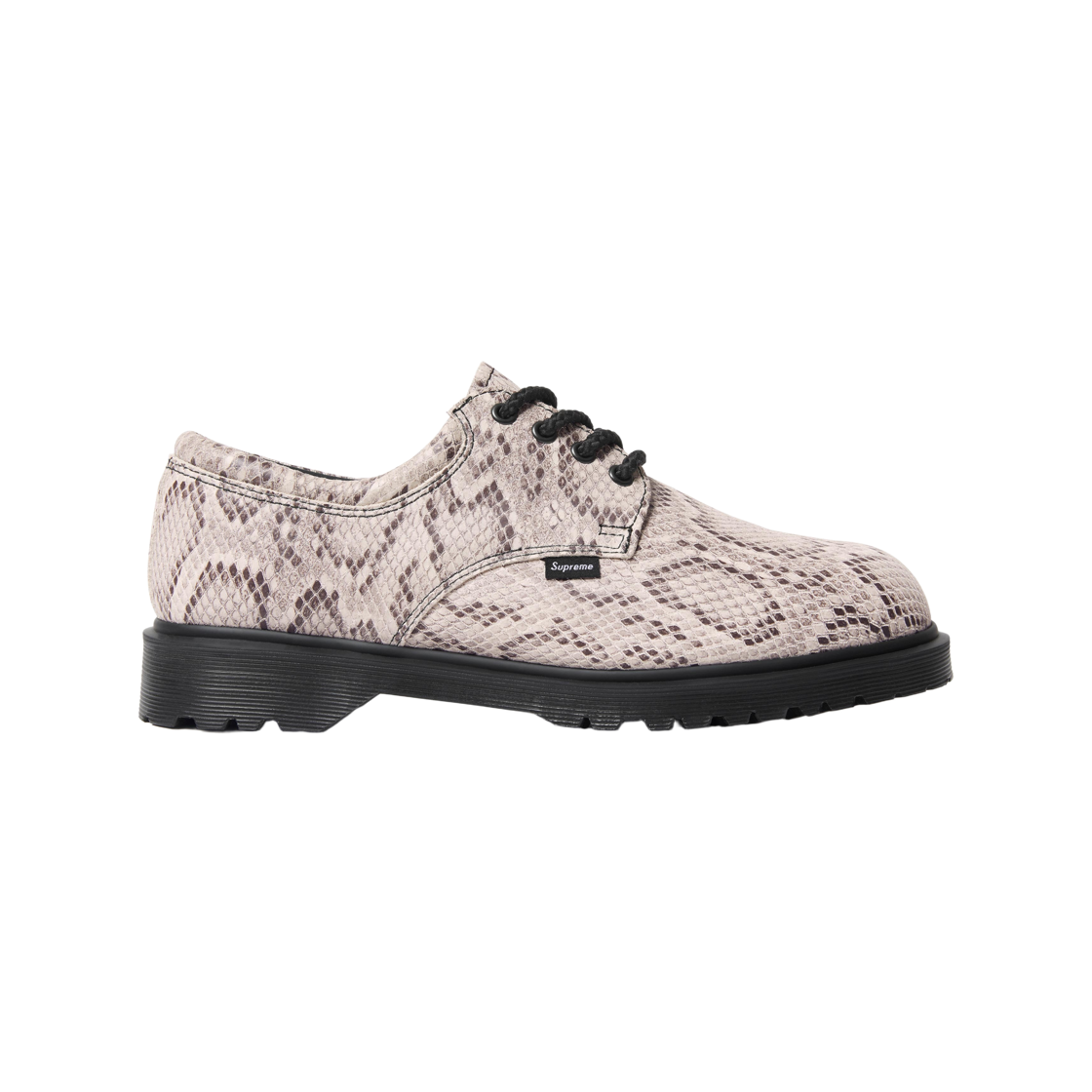 닥터마틴 x 슈프림 포스탈 슈프림 4-아이 슈 스네이크스킨 - 26SS(Dr. Martens x Supreme Postal Supreme 4-Eye Shoe Snakeskin - 26SS)