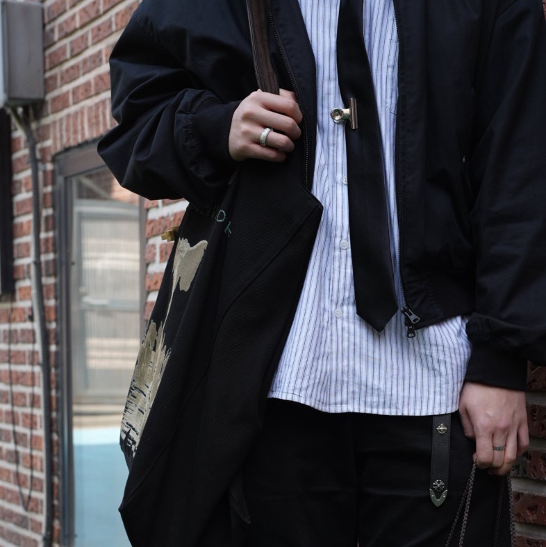 [6% 적립] Negative Three Desert Boots sneakers Black 착용 스타일 - 2