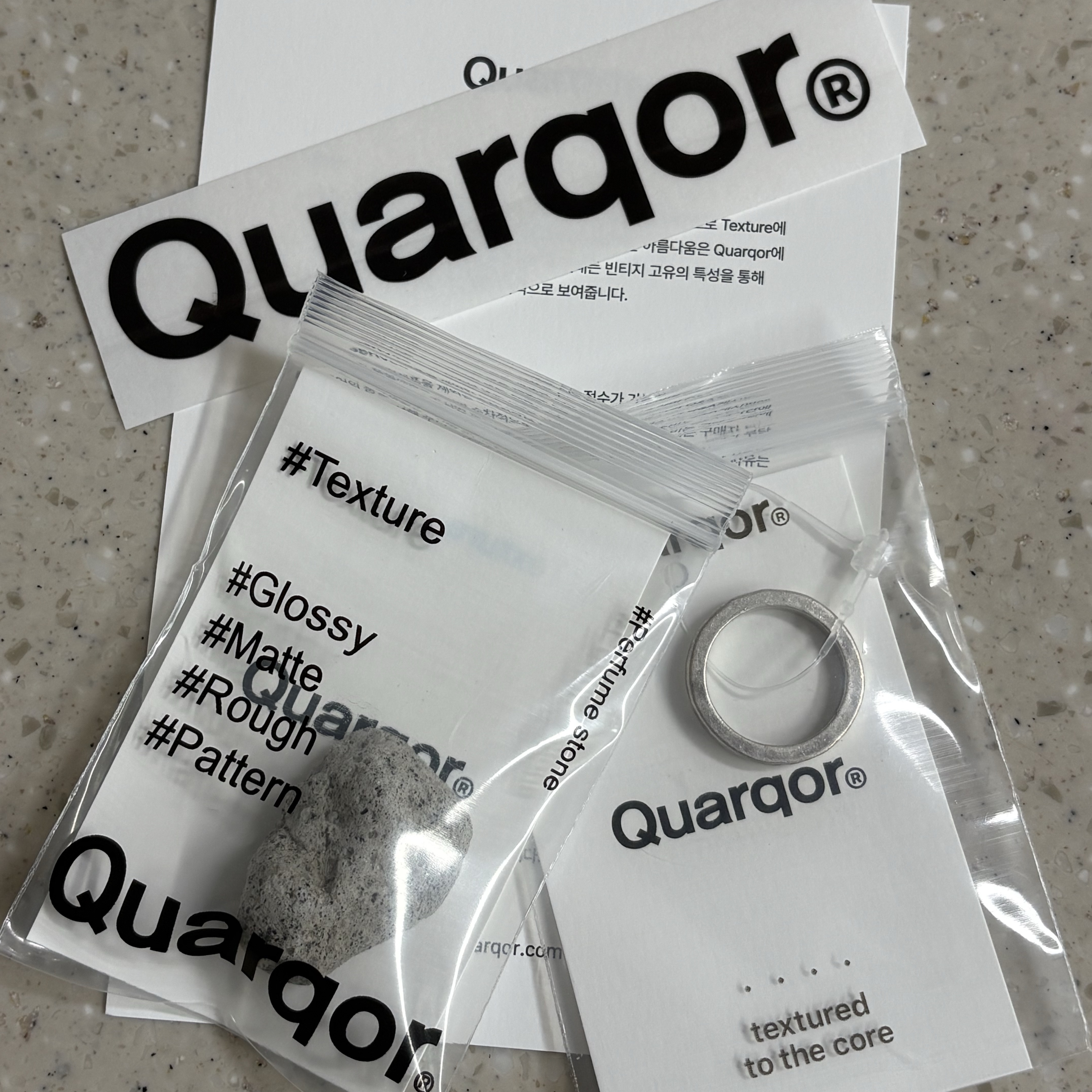 Quarqor #3105 Ring 착용 스타일