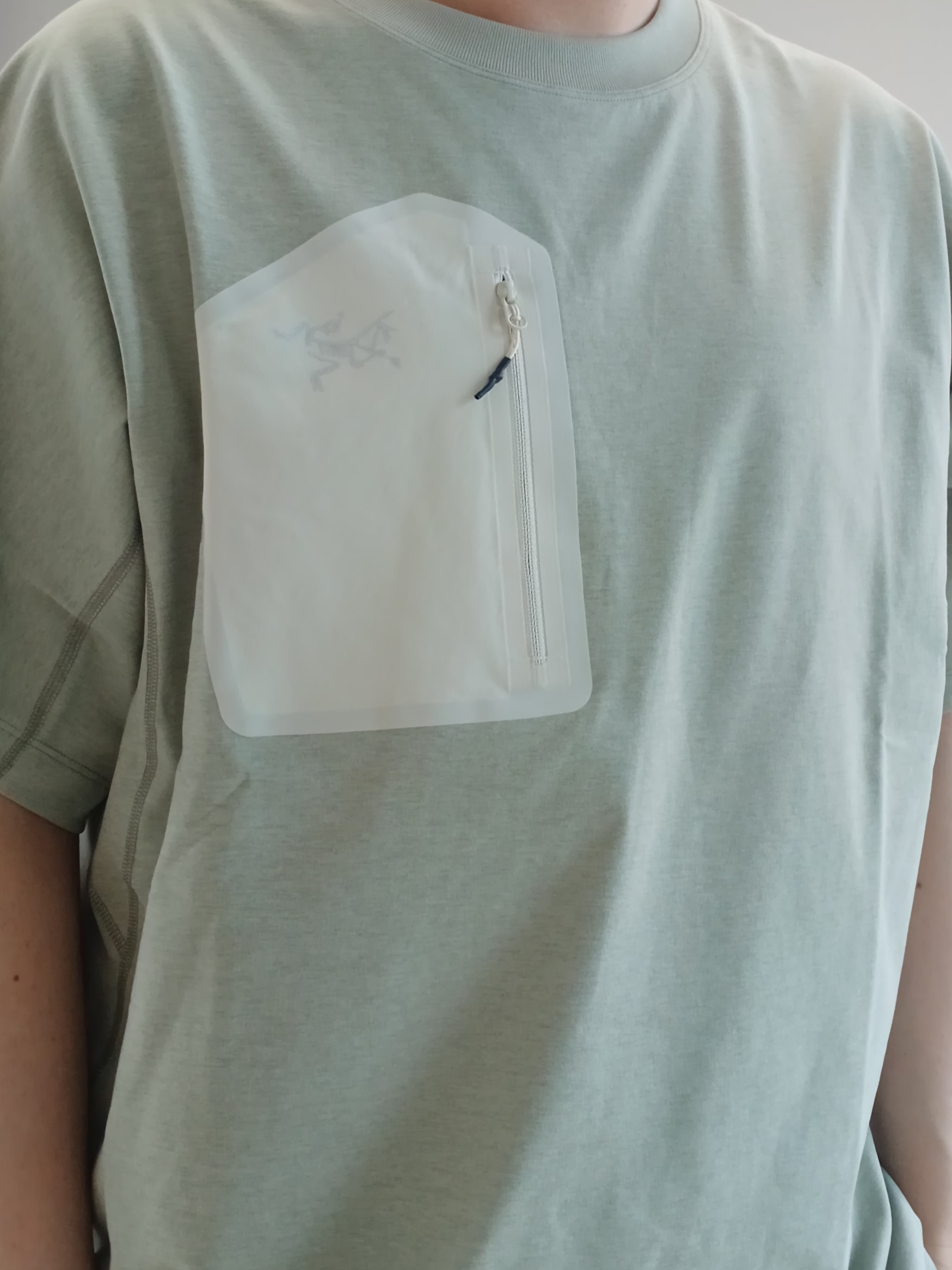Arc'teryx Konseal Pocket SS T-Shirt Habitat 착용 스타일 - 10